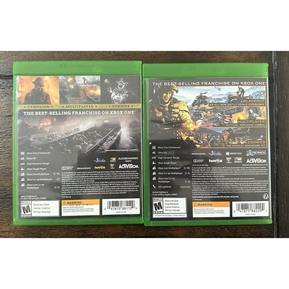 Xbox call duty